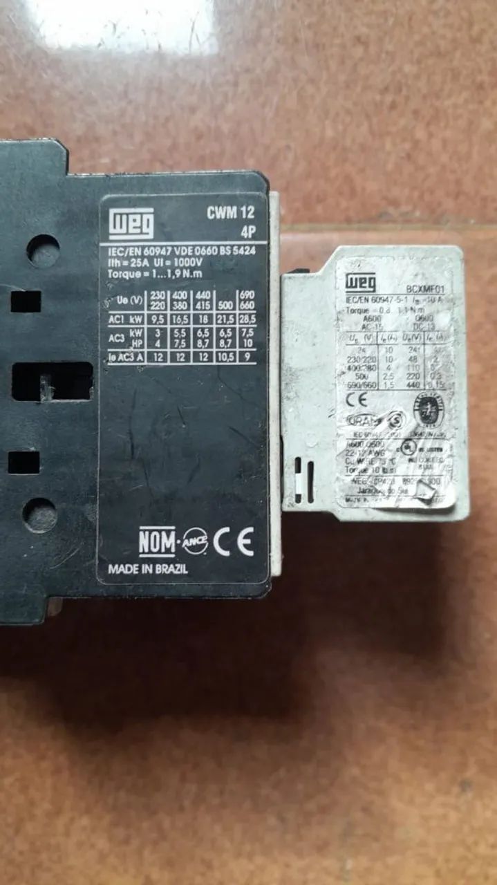 Contator CWM12 4P e 10E - Foto 5