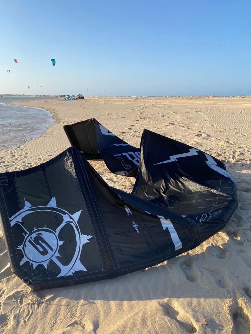 Kite Slingshot + barra originais 