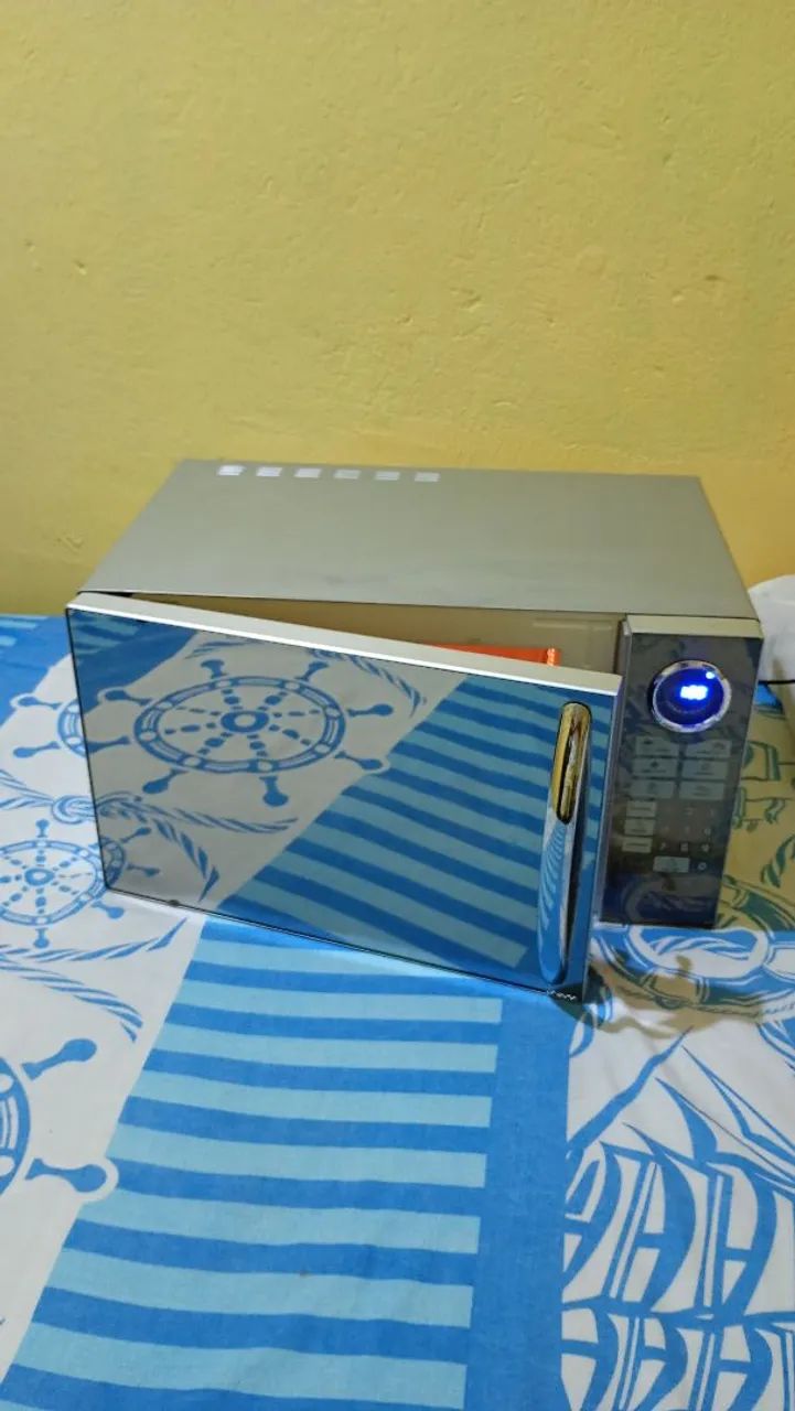 Micro-ondas Philco espelhado 31 litros  - Foto 4