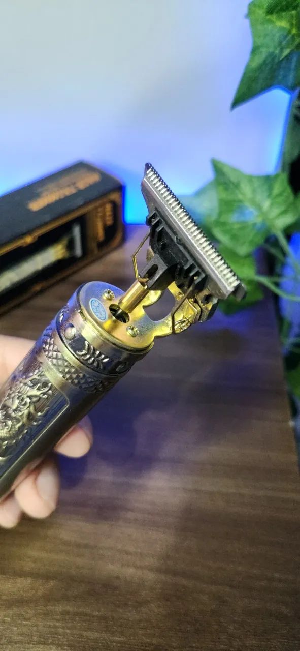 Máquina Dragão de Aparador De Cabelo ou Barba Aparador Elétrico - Foto 3