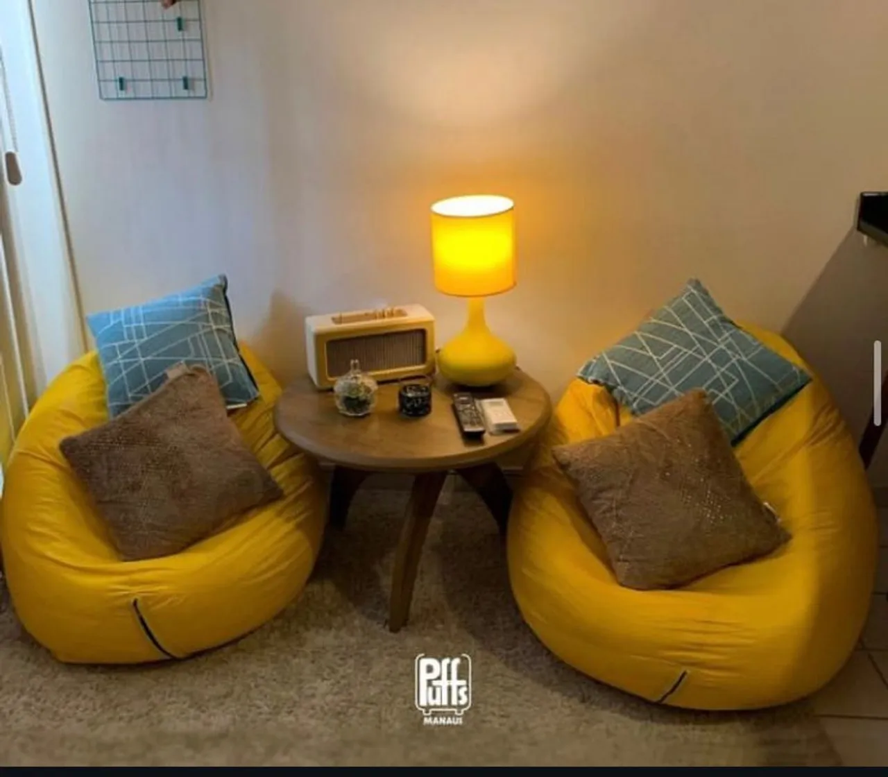 Puff Decorativo Estofado Novo - Entrega Grátis