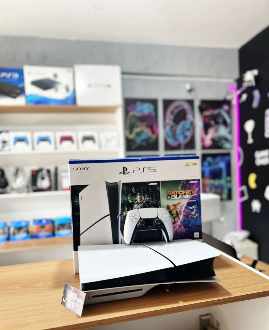 PS5 Slim c/leitor de disco e Garantia