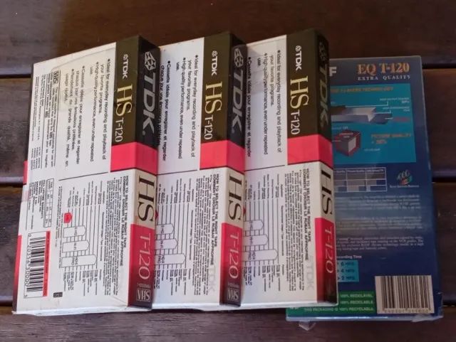Fitas VHS lacradas - 4 unidades - Foto 4