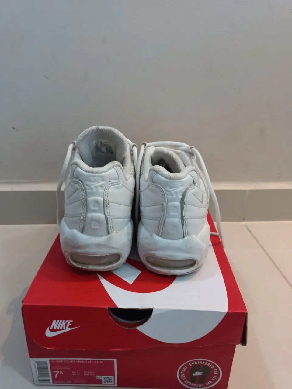 Nike Court Vision Centauro TÃªnis Nike Feminino White Air Max