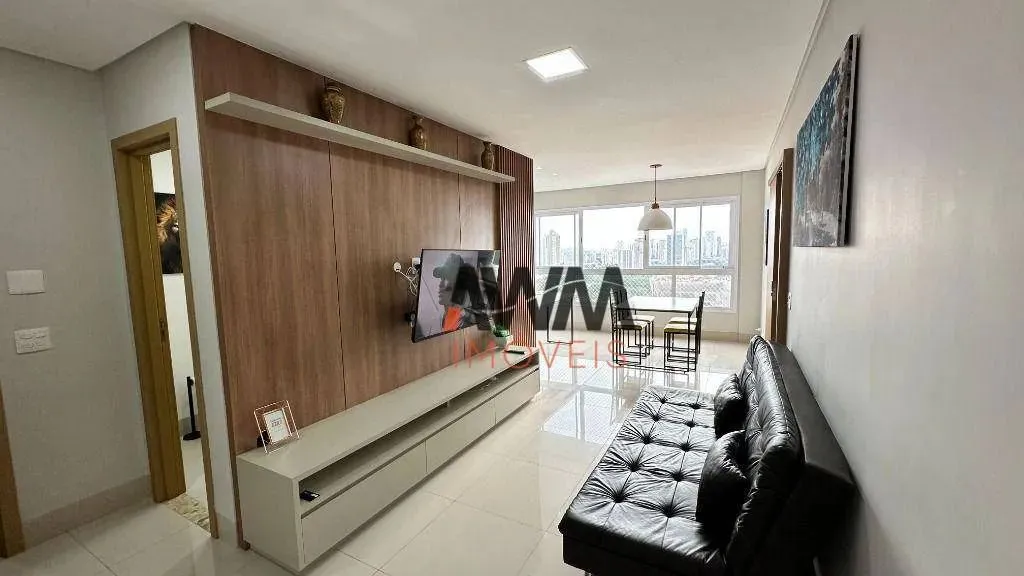 Apartamento mobiliado com 2 dormitórios para alugar, 72 m² - Setor Marista - Goiânia/GO