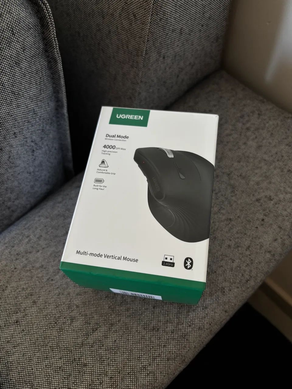 Mouse Vertical UGREEN Ergonômico 4000DPI - Novo - Foto 5