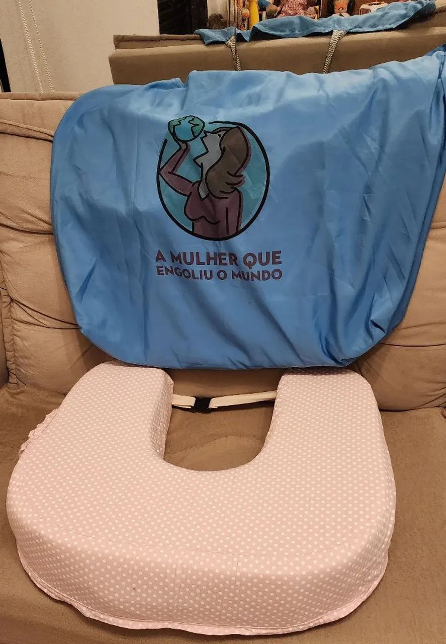 Almofada Amamentação muita qualidade. Densa e resistente. - Foto 3