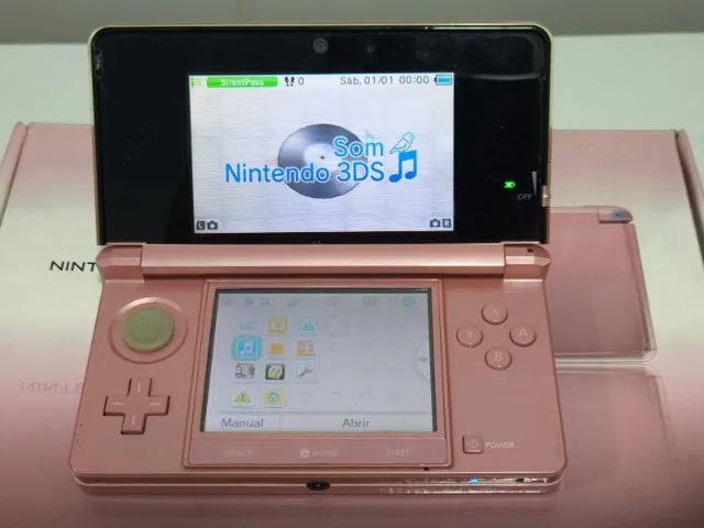 Nintendo 3DS Old - Pearl Pink - Foto 3