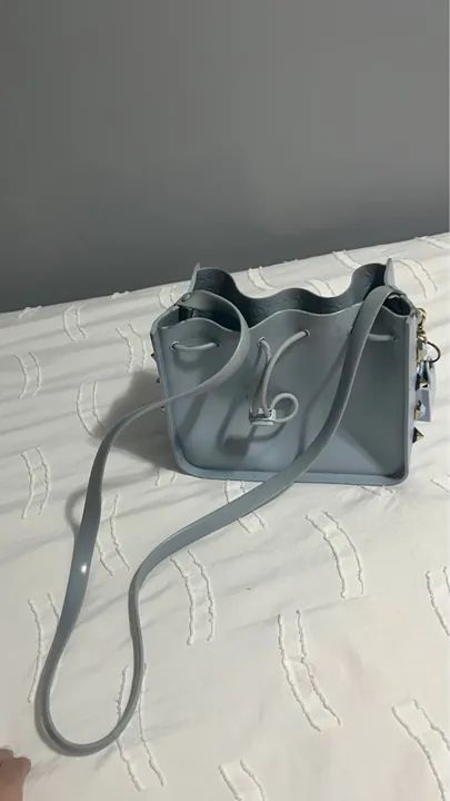 Bolsa de Ombro Azul - Foto 2