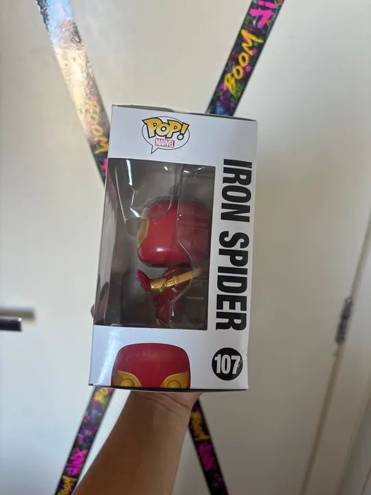 Funko Pop! Marvel Iron Spider 107 Exclusivo - Foto 5