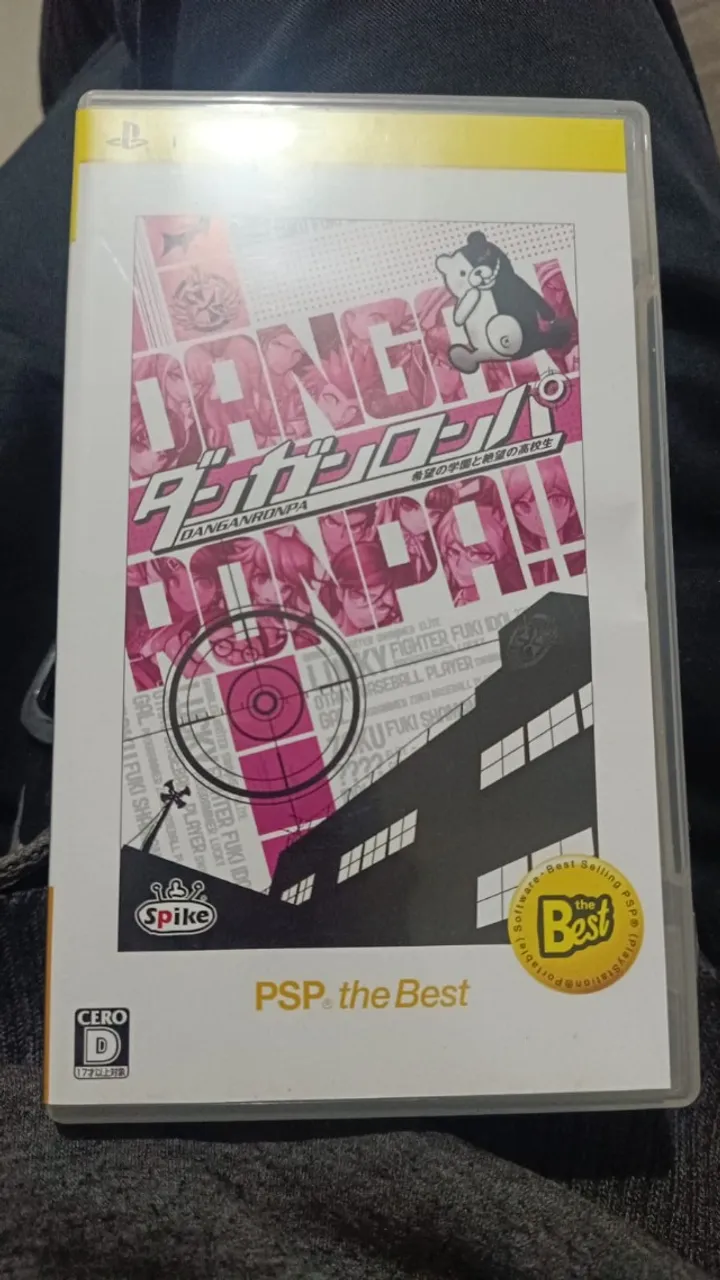 Danganronpa 1 e 2 - PSP Japonês