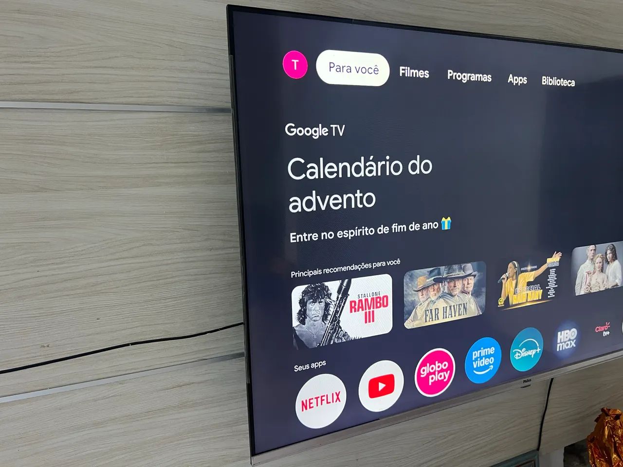Smart Tv Philco Android 55 Polegadas - Foto 2