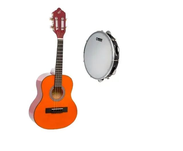 Kit Cavaquinho Com Pandeiro Para Samba