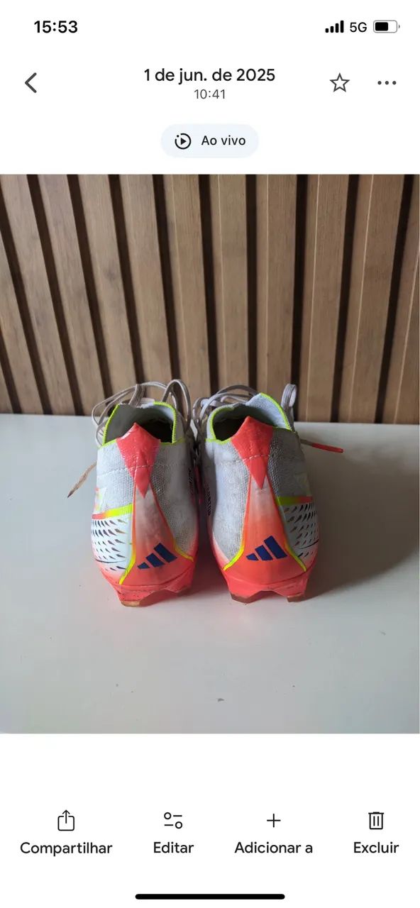 Chuteira de campo Adidas 