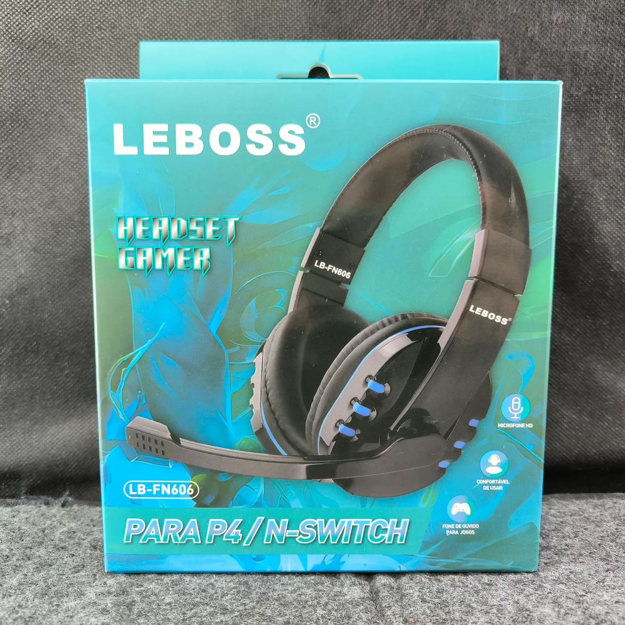 Headset Gamer - Para PS4 e N-Switch