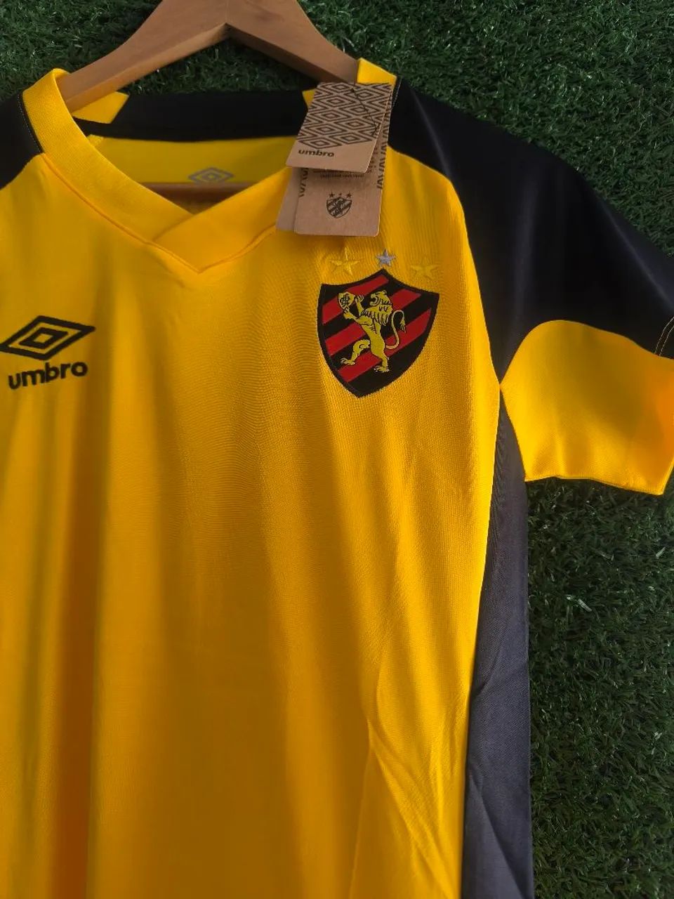 Camisa Sport amarela nova feminina - Foto 3