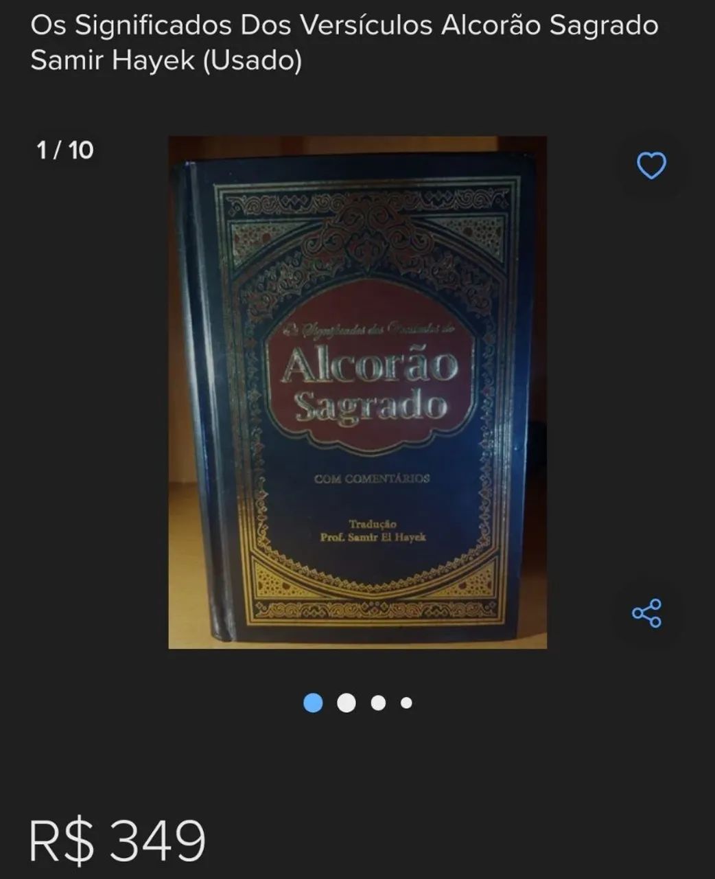 Livro Alcorão Sagrado com comentários - Samir Hayek