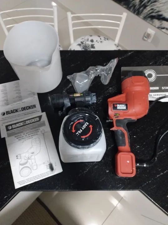 Pistola de pintura Black & Decker Easy Fill