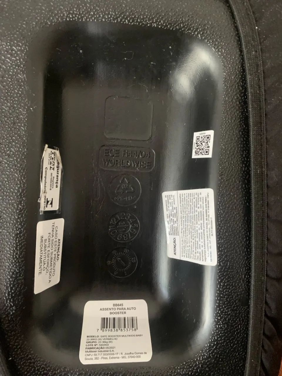 Cadeirinha Infantil Multikids Baby - Foto 3