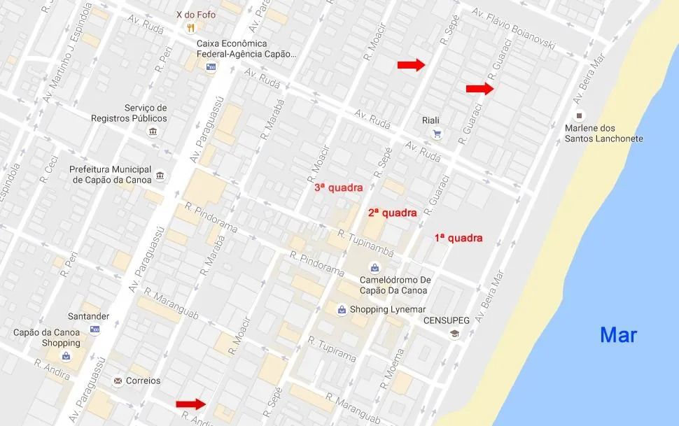 Alugo Ap 1 dorm Capão da Canoa 1 quadra do mar - Foto 2