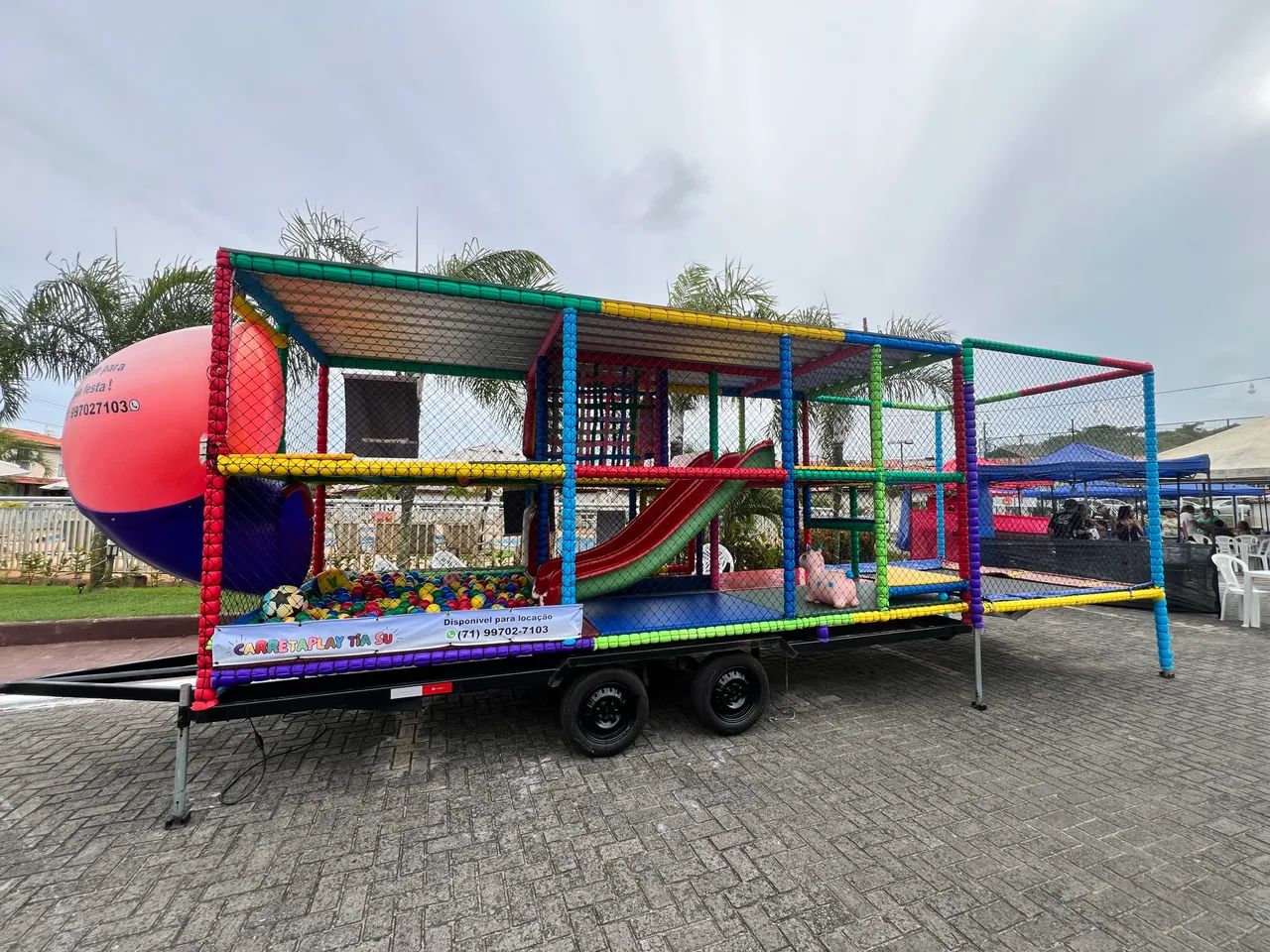 Aluguel de carretinha playground  - Foto 4