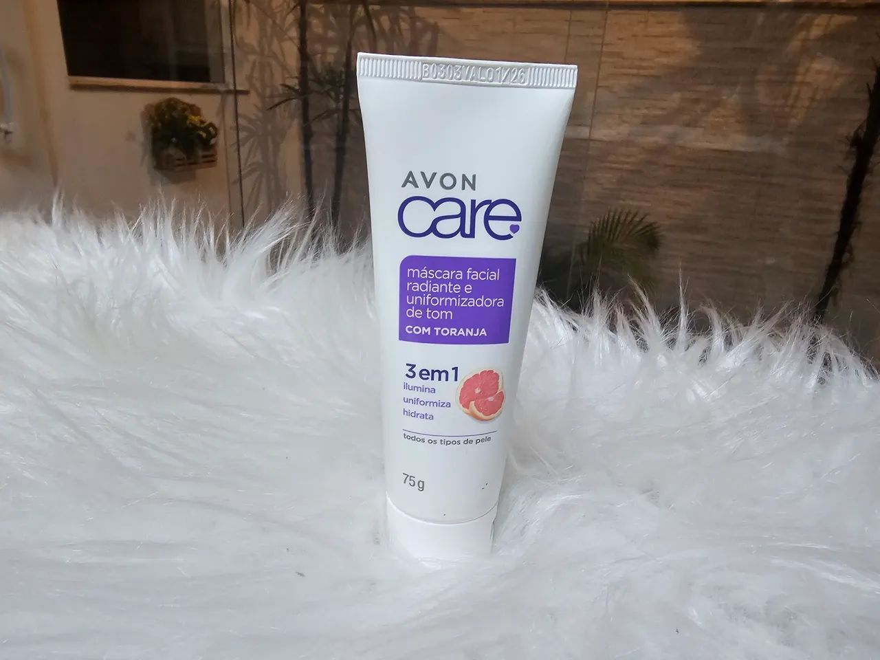 Máscara Facial Avon Care 3 em 1 com Toranja - Foto 2