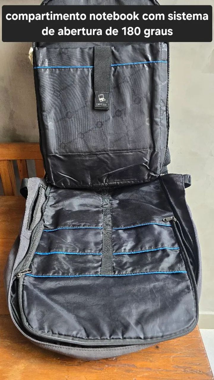 Mochila Premium Resistente à Água em bom estado - Foto 2
