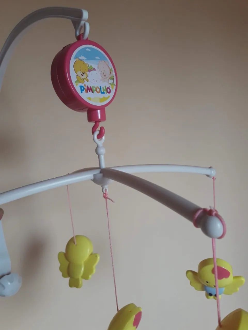 Mobile de berço musical 
