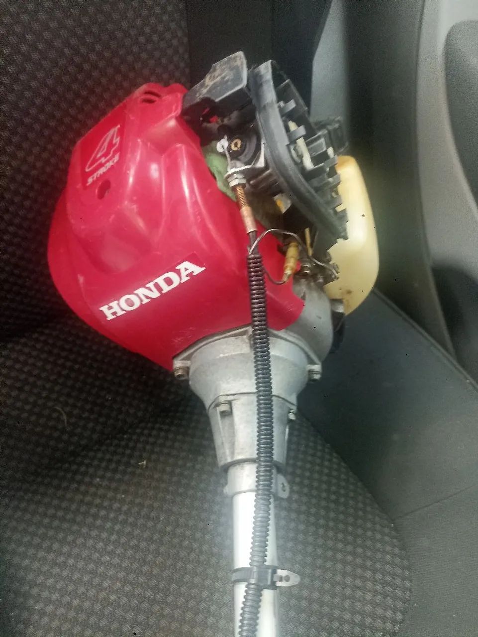 Roçadeira Honda UmK 450t 50cc 4 tempos uso profissional  - Foto 3