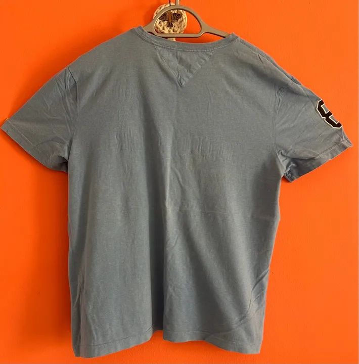 Camiseta Tommy Hilfiger original Masculina G - Foto 2