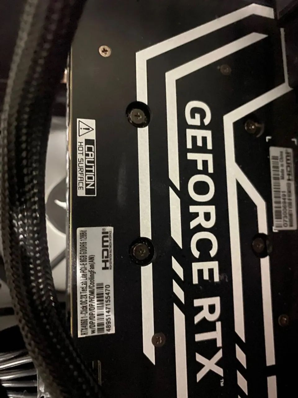 RTX 4060 GALAX 1-CLick  - Foto 3
