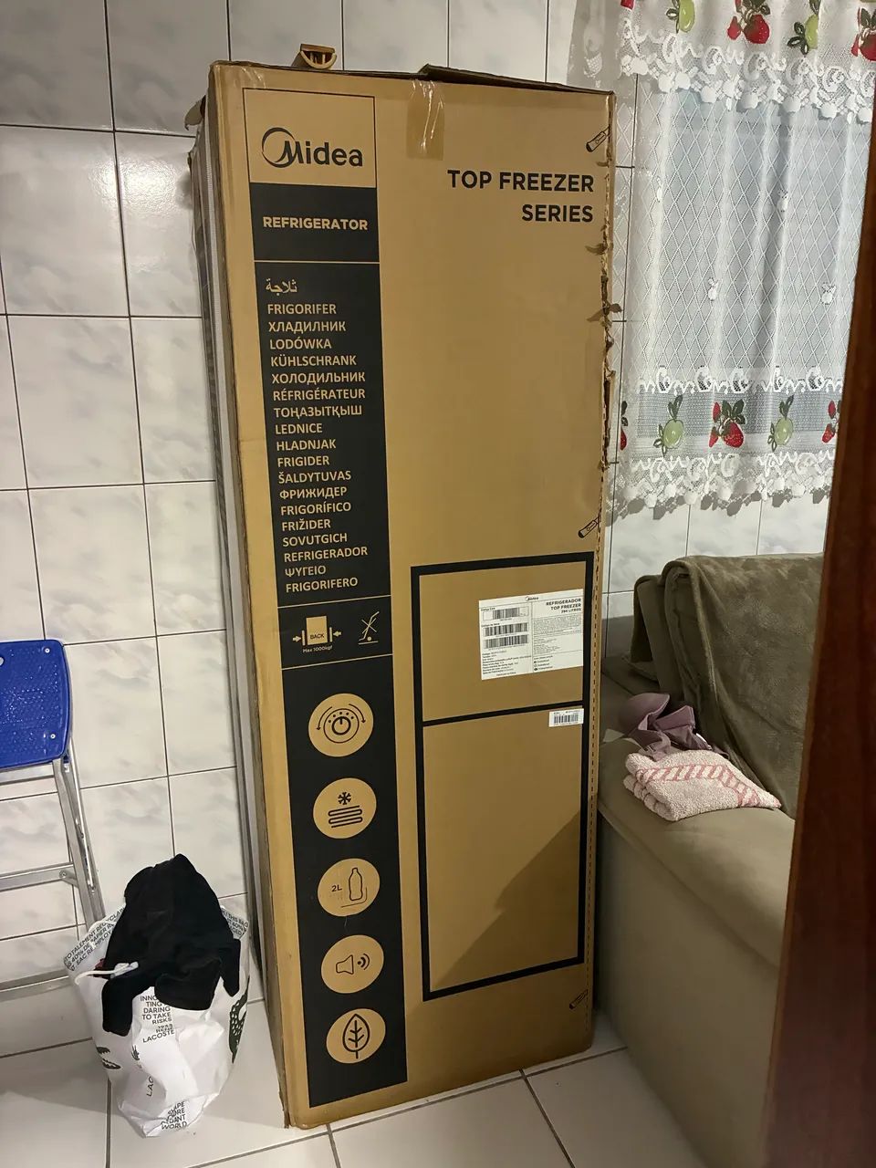 Geladeira Midea Duplex 294l Cycle Defrost Branca  - Foto 3