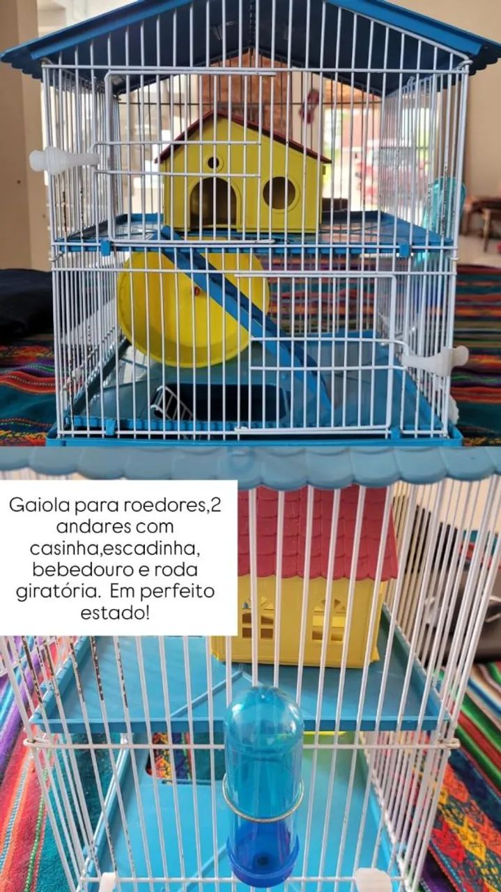 Gaiola para roedores