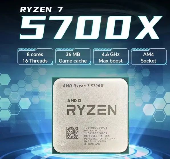 Kit AMD Ryzen 5700x B550m 32GB ram - Foto 3