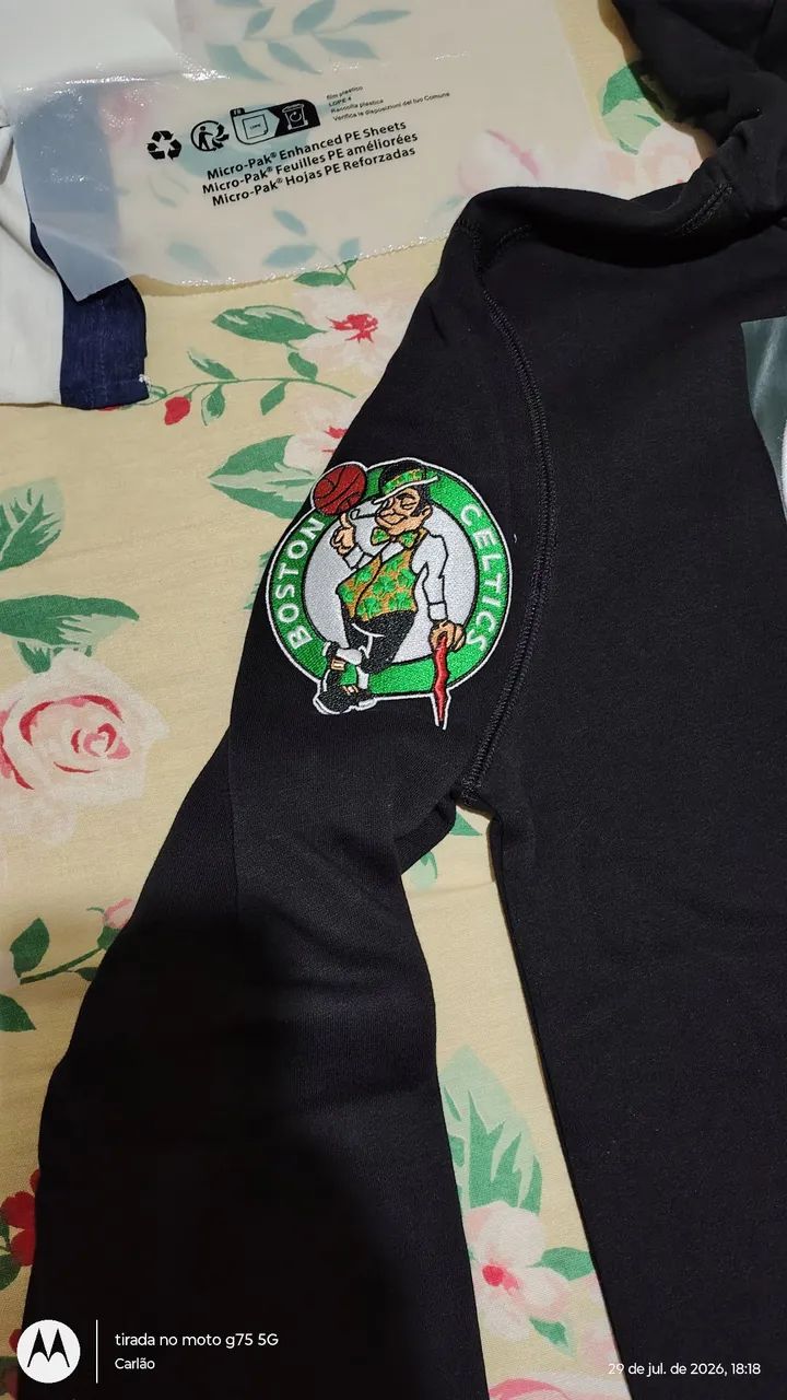 Moletom NBA Boston Celtics Original EUA - Foto 3