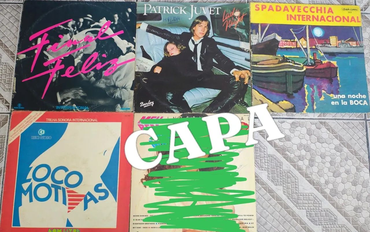 Capa de Disco de Vinil Diversos Gêneros. - Foto 5