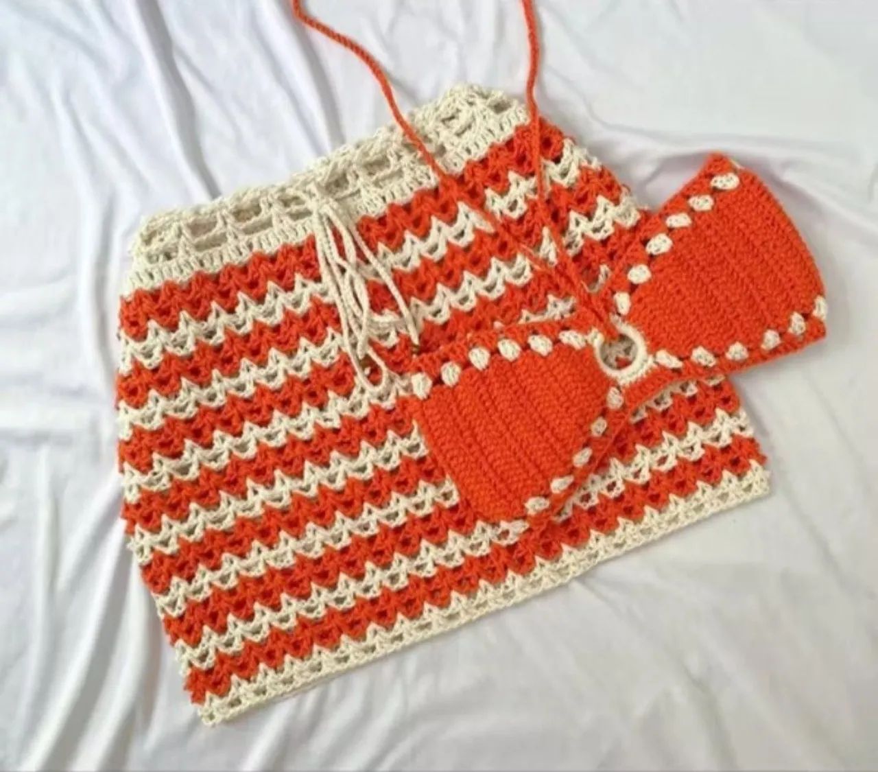 Conjunto de crochê  - Foto 2
