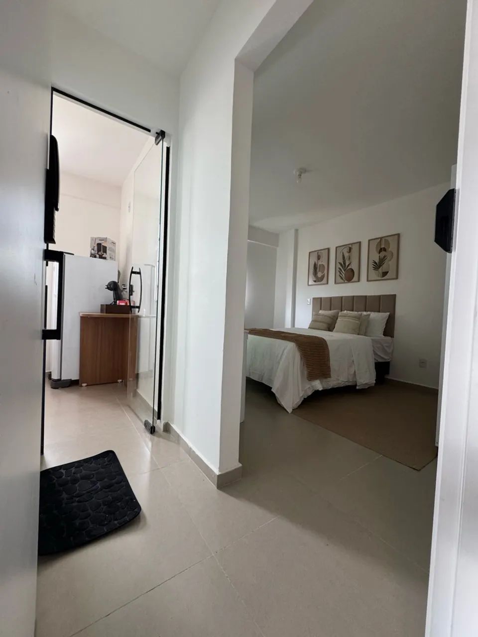 Kitnet Mobiliada e Decorada 9o andar  - Foto 4