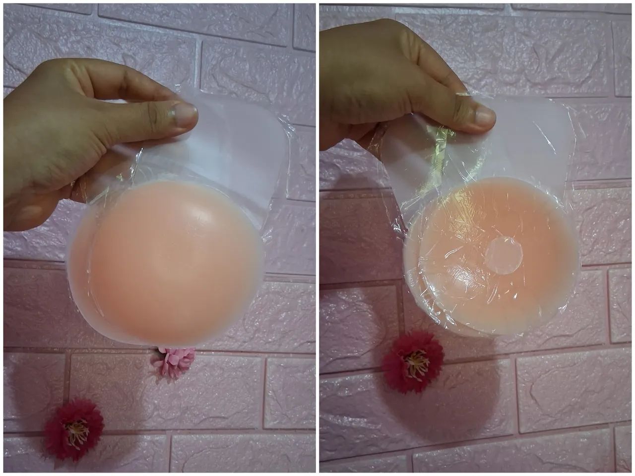 Sutiã adesivo push up de silicone M-G 