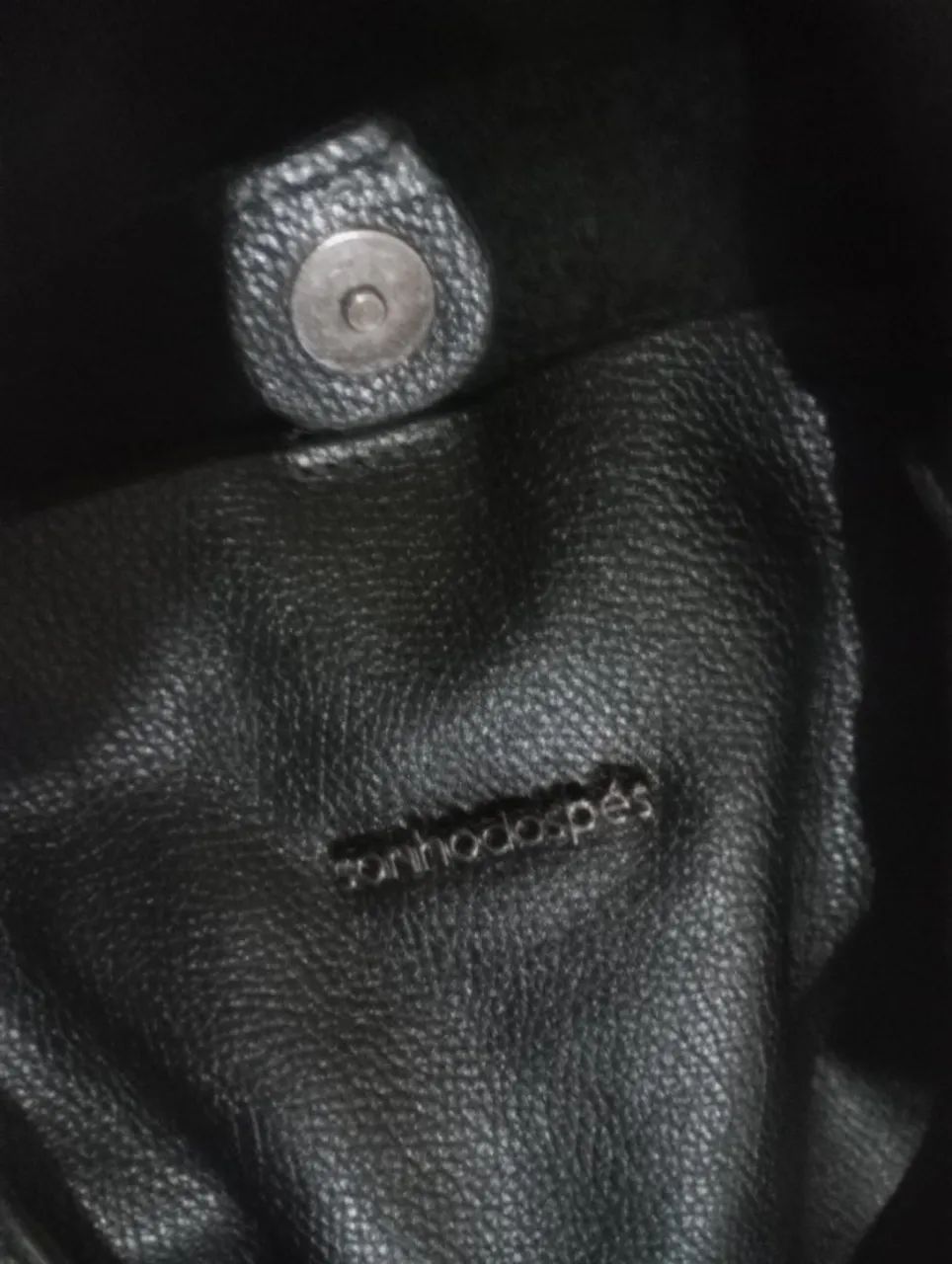 Bolsa de couro legítimo Sonho dos pés  - Foto 2