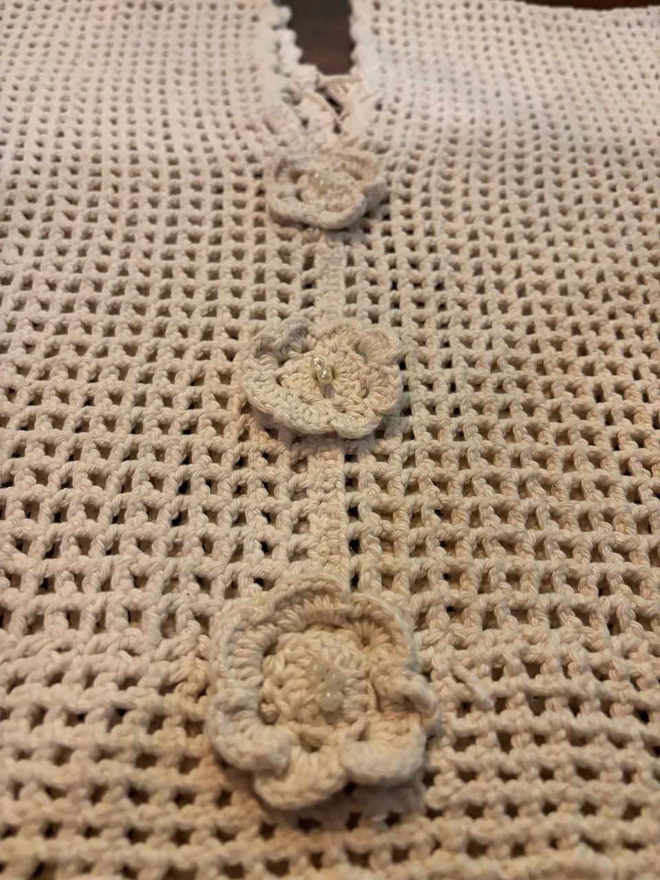 Blusa de crochê 