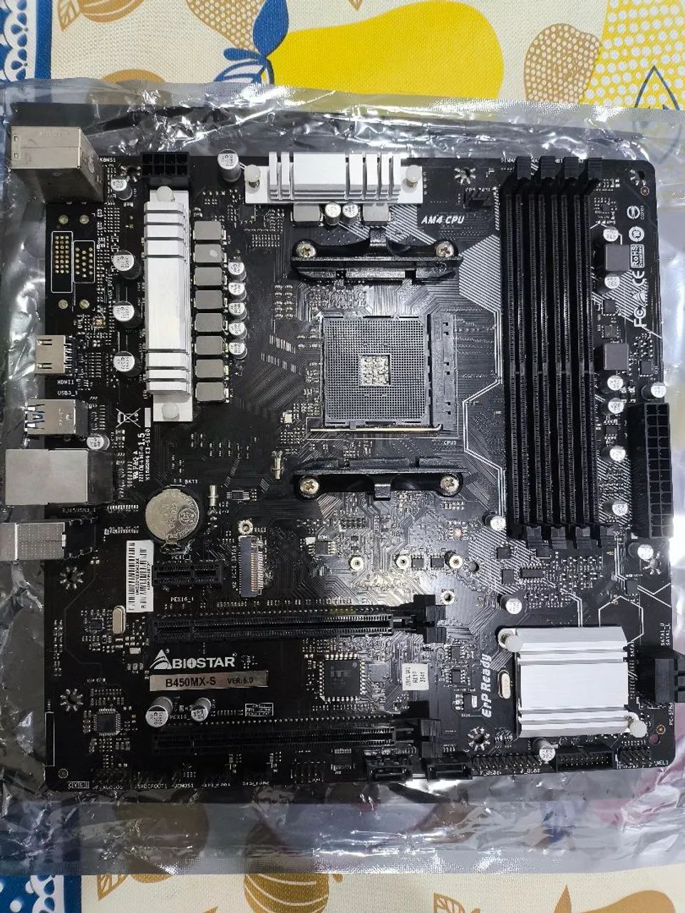 Placa mãe am4 biostar B450MX-S VER:6.0 - Foto 3