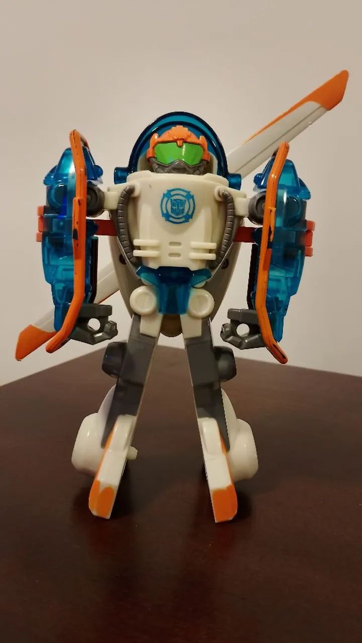 Transformers Playskool Hero Rescue Helicopter Robot - Foto 4