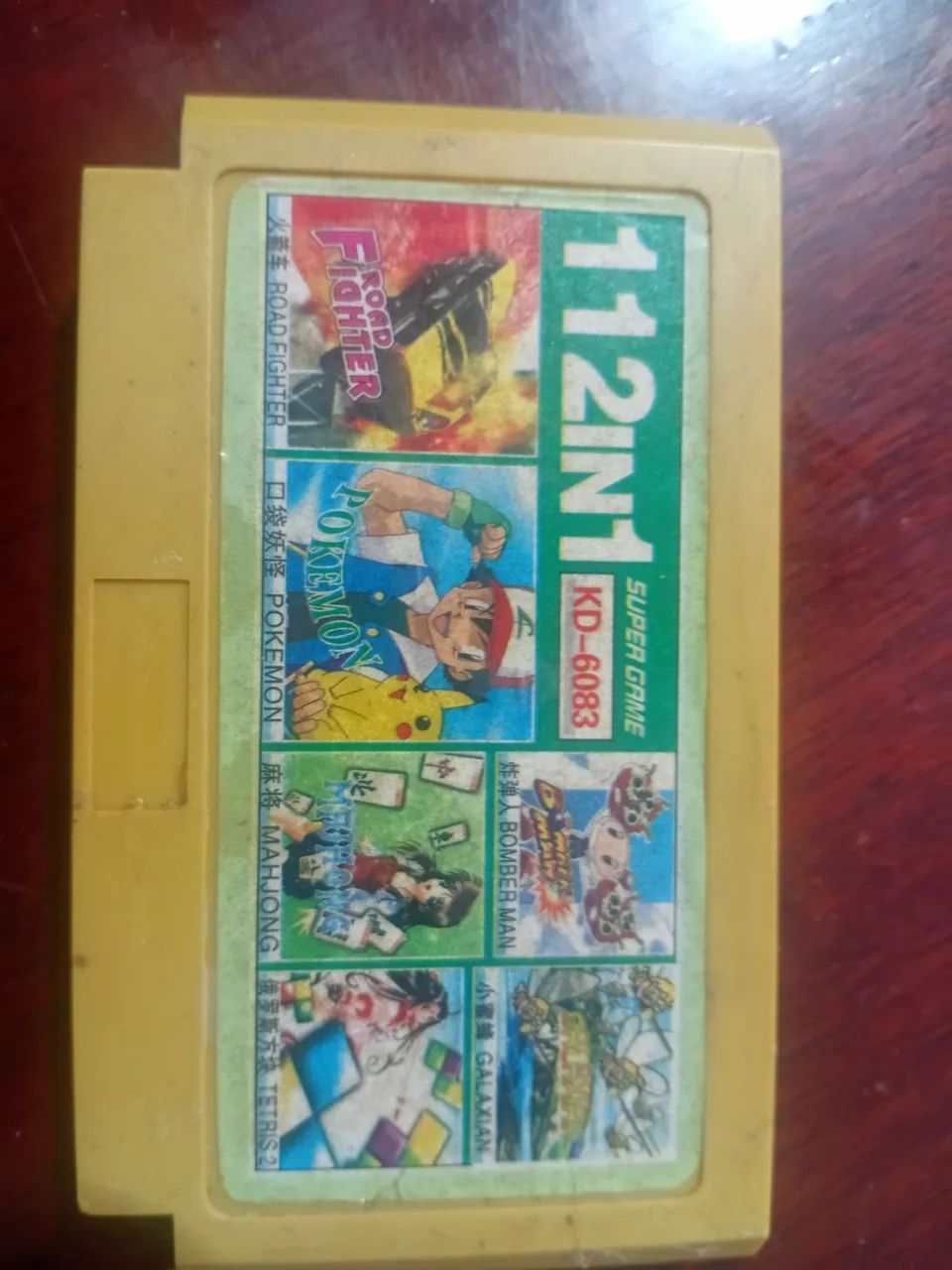 Fita antiga de vídeo game