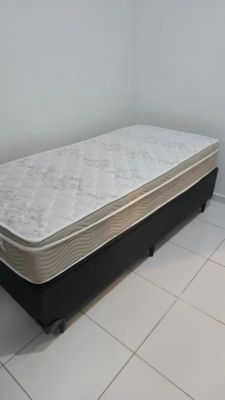 Colchão de Molas com Box da Ortobom - Solteiro
