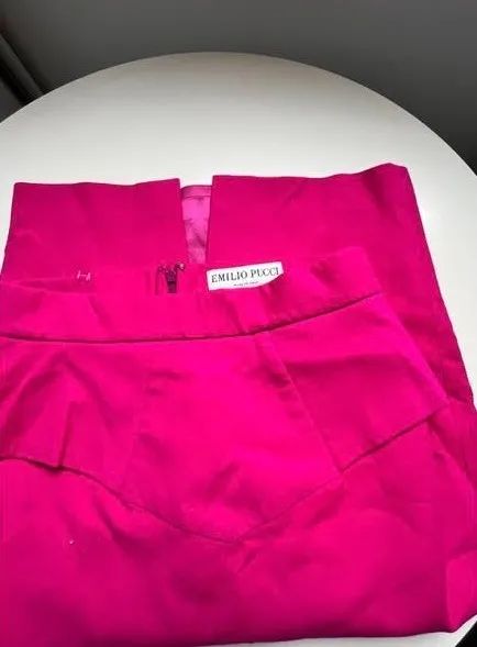 Saia midi emilio pucci pink itália - Foto 3