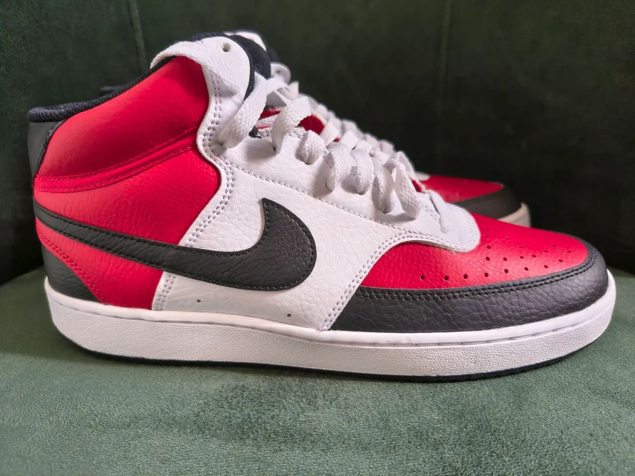 Vendo Tênis NIKE Court Vision Mid "University" ORIGINAL IMPORTADO  - Foto 3
