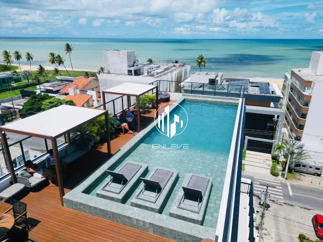 Flat Mobiliado à Beira-Mar no Jardim Oceania