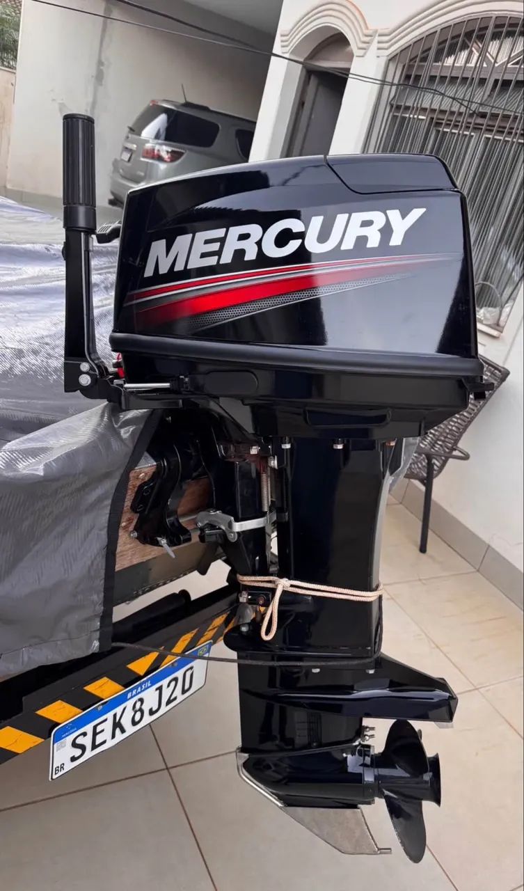 Motor de Popa Mercury 30HP 2025 com partida elétrica 