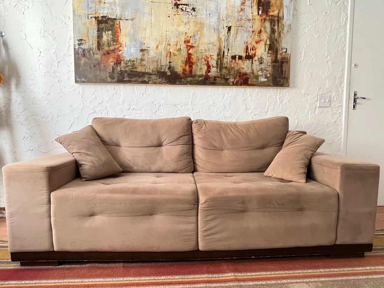 Vendo sofá 3 lugares em bom estado 
